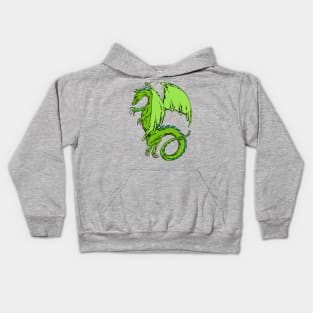 Green Dragon Kids Hoodie